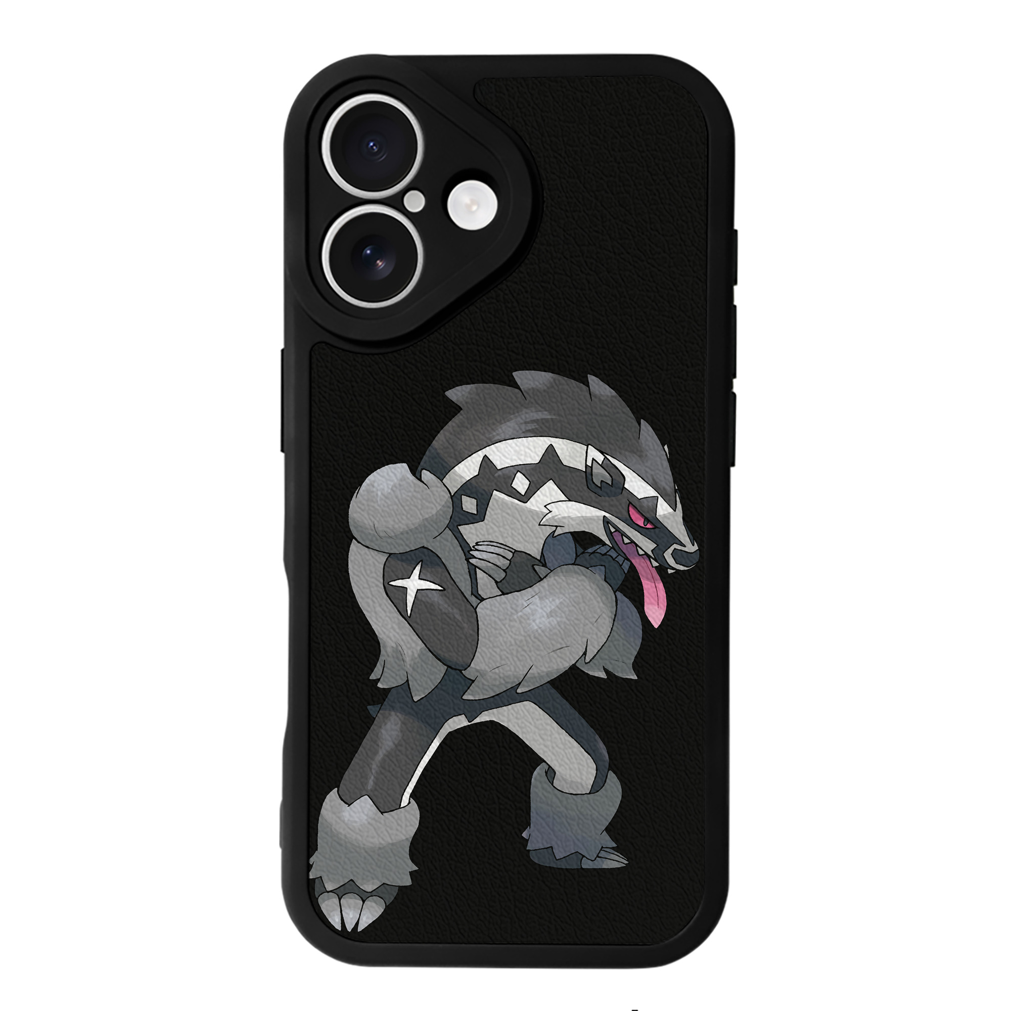 （画像用） ポケットモンスター Pokémon 【iPhone 16シリーズ対応】シリコンスマホケース（レザー調） 材質：シリコン